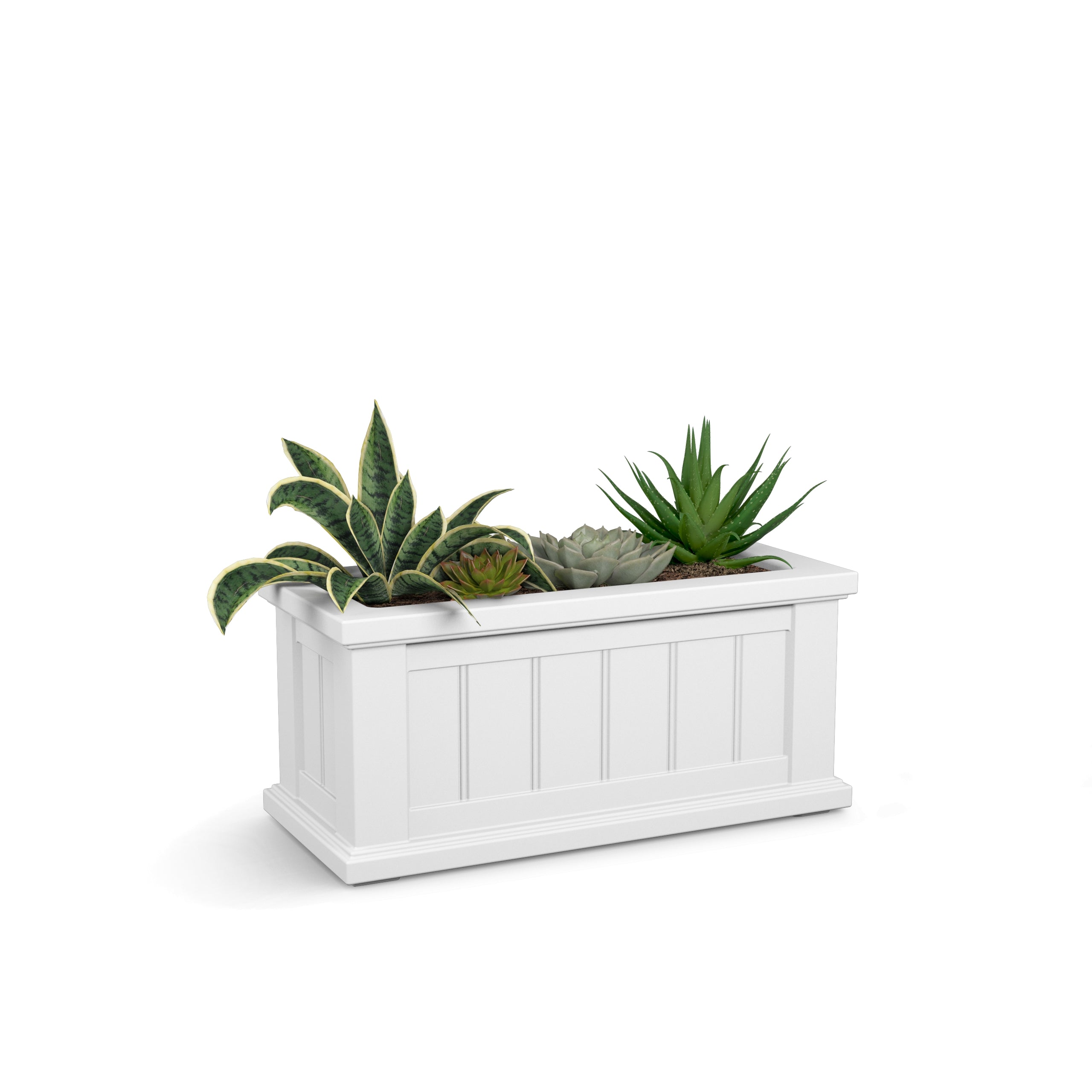 Mayne Cape Cod 24in x 11in Rectangle Planter