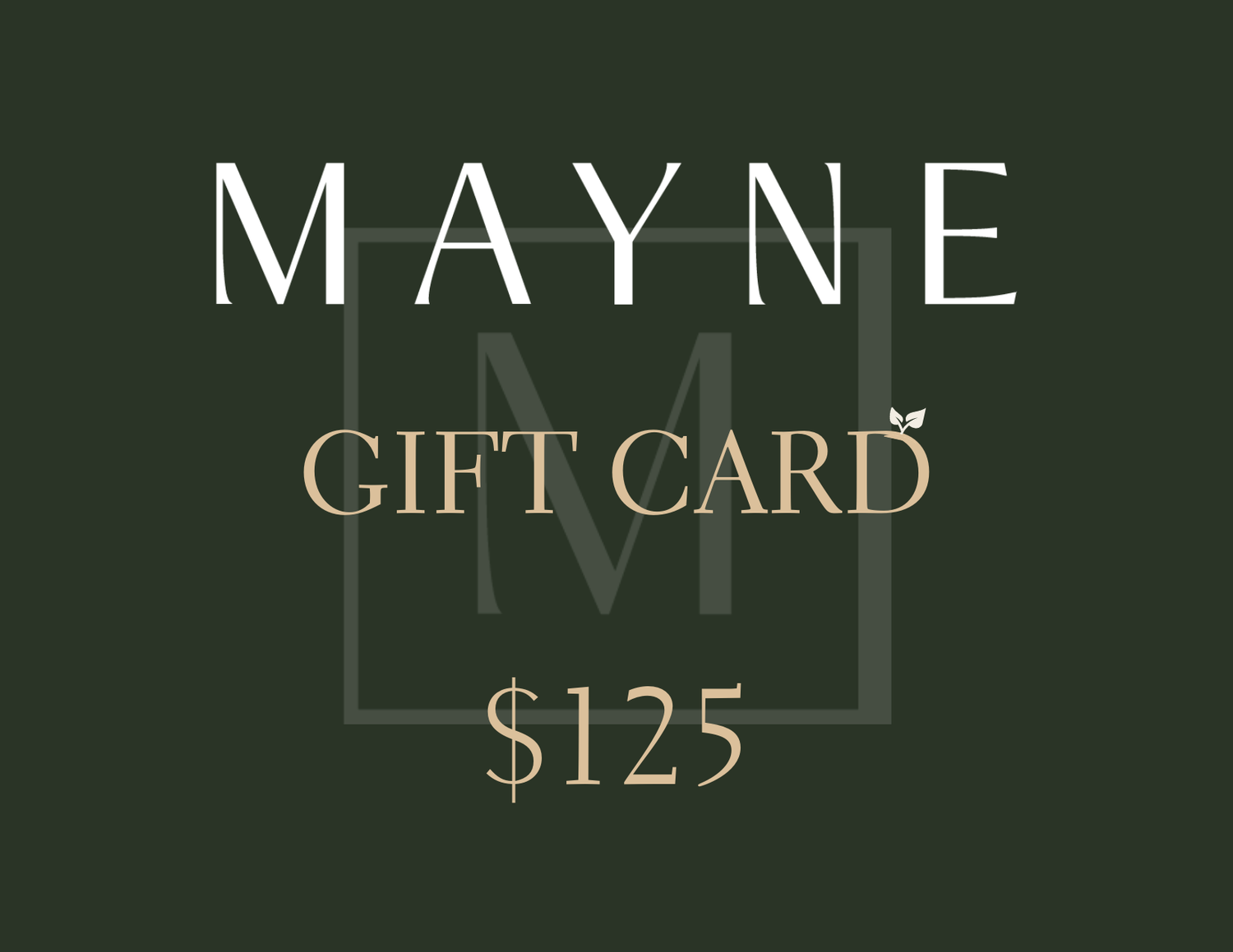 Mayne Digital Gift Card