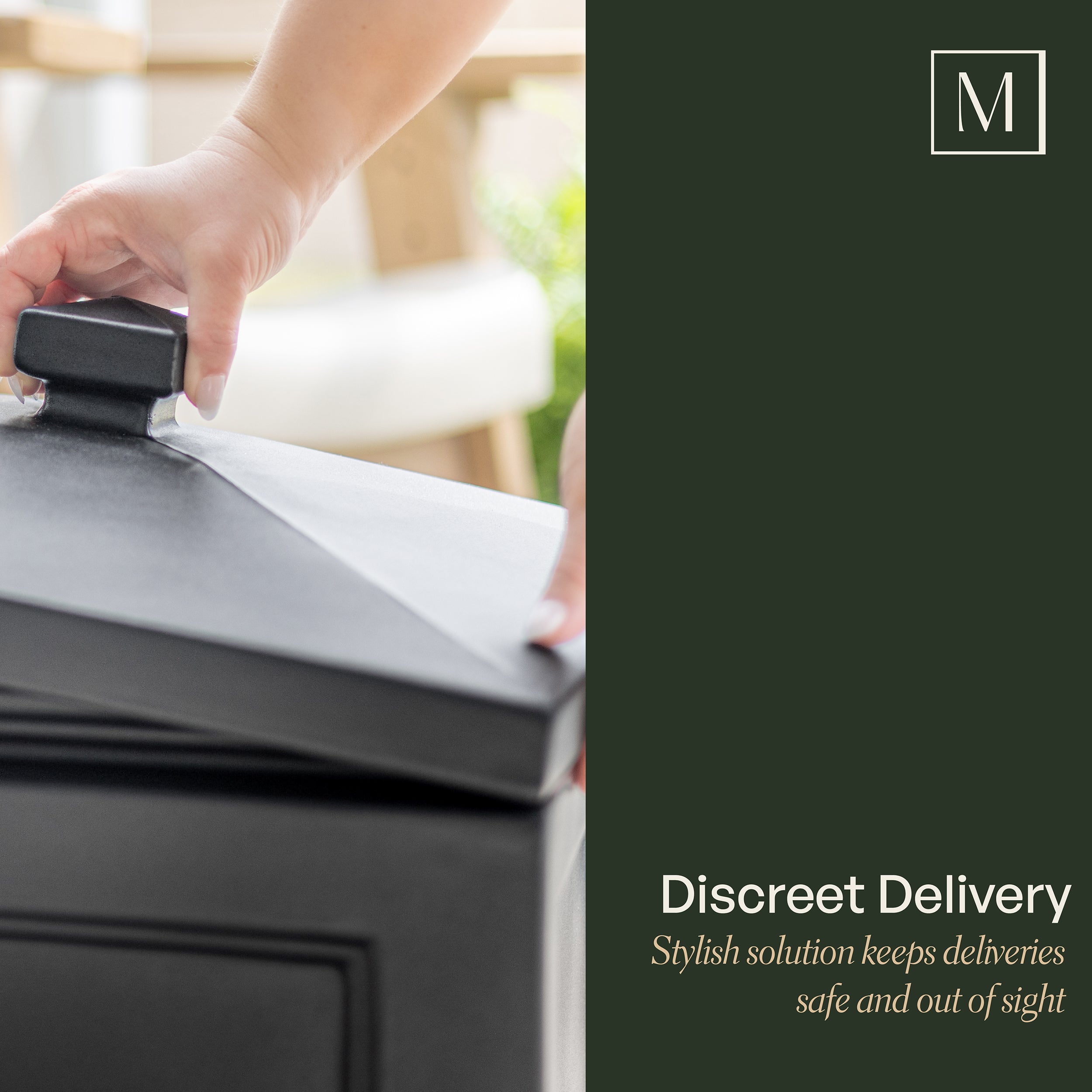 Mayne Fairfield Garden Hose Bin (Black)