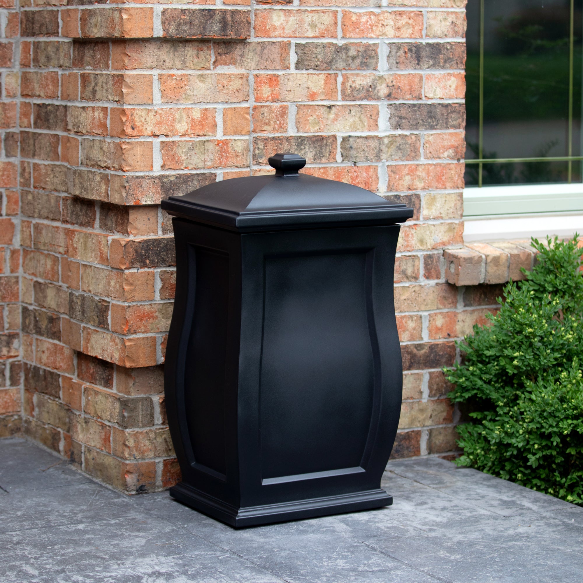 Mayne Mansfield Multi-Purpose Storage Bin - Includes Waste Bag Hooks