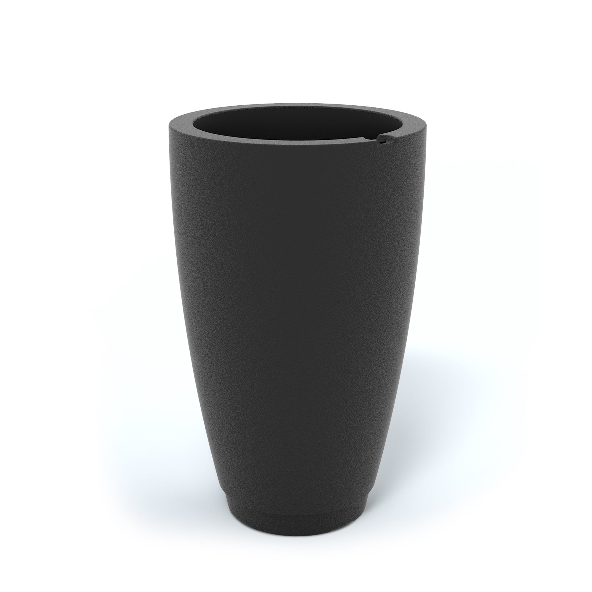 Mayne Caprio 26-Inch Self-Watering Tall Planter (Black)