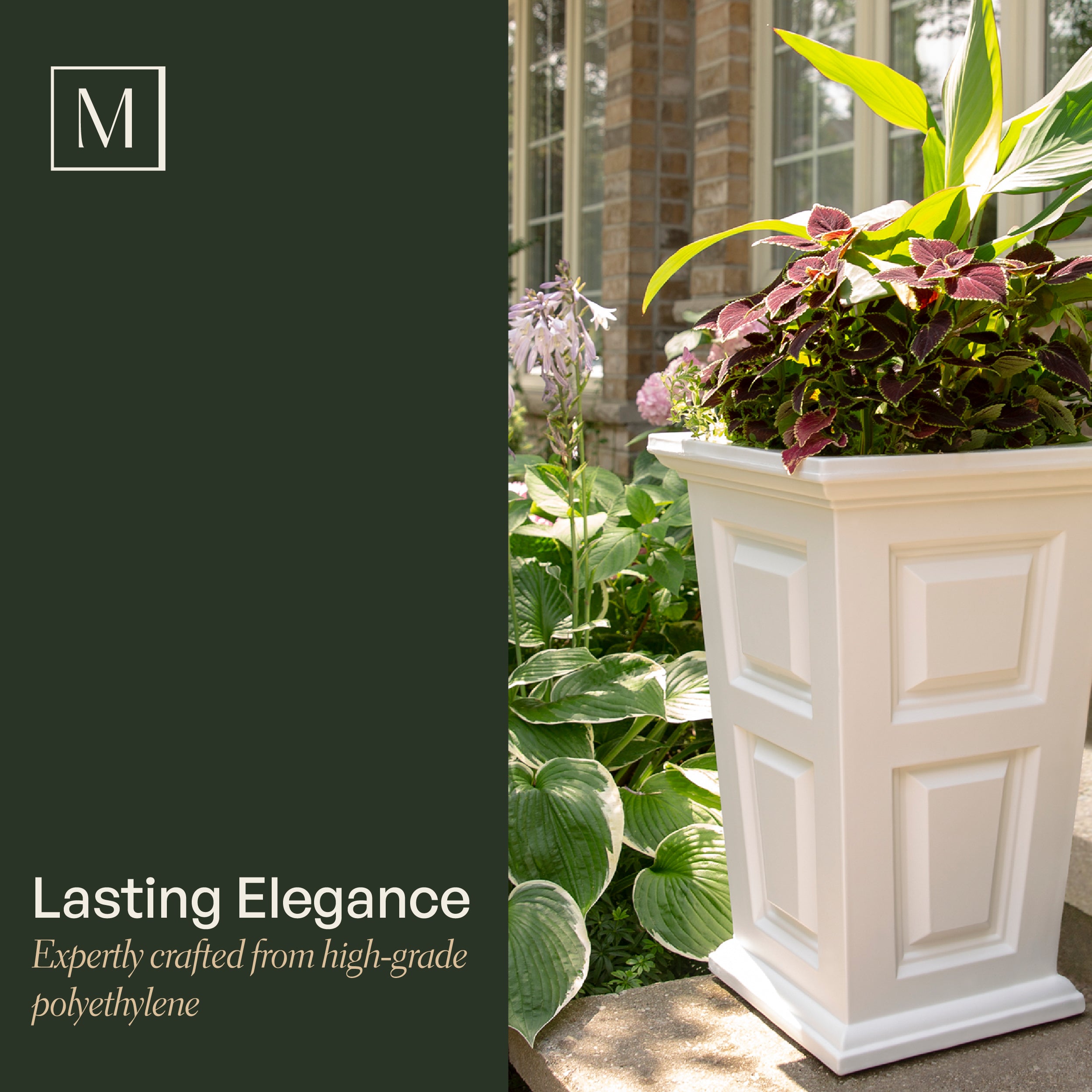 Mayne Wyndham 24in Tall Planter
