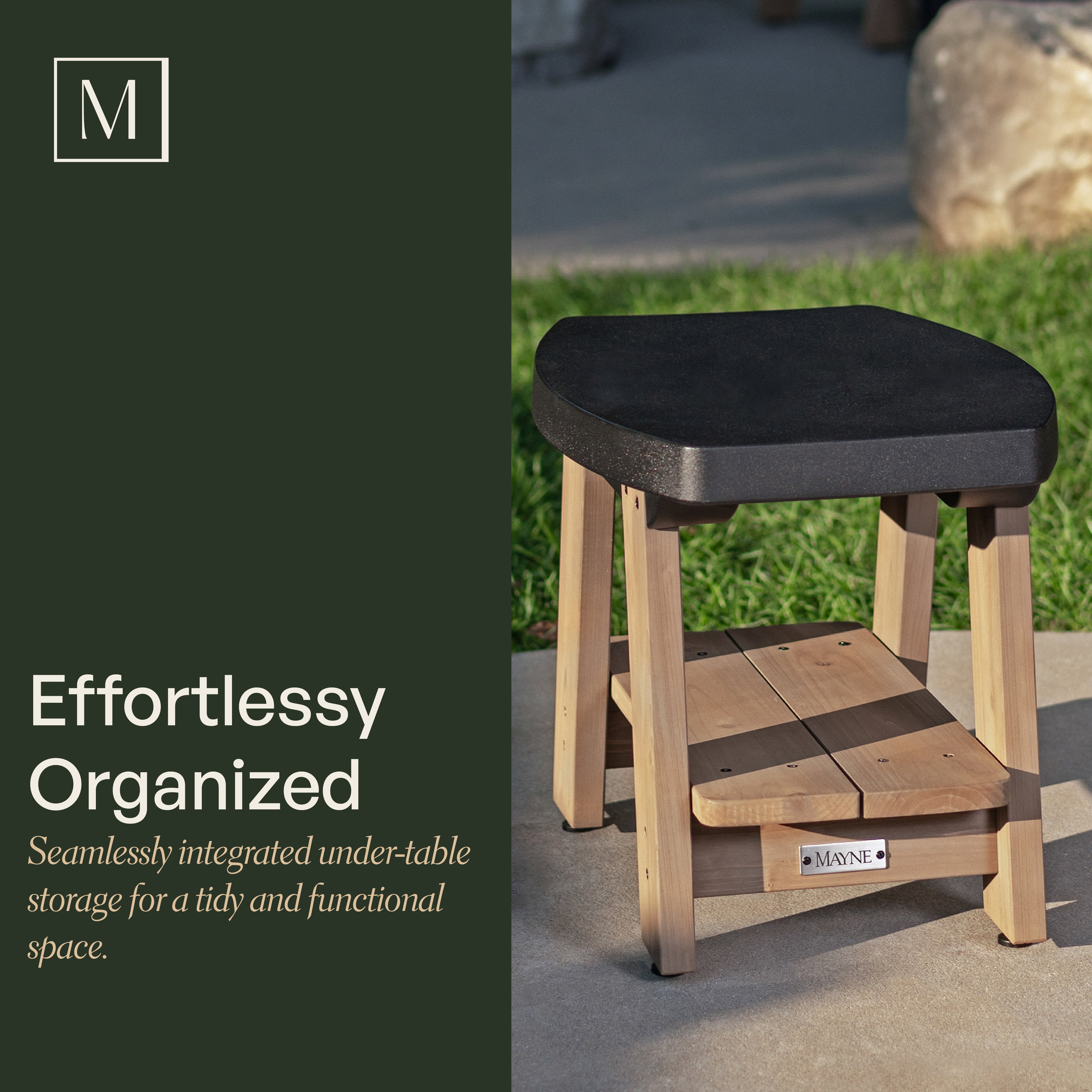 Mesa Patio Conversation Set Black