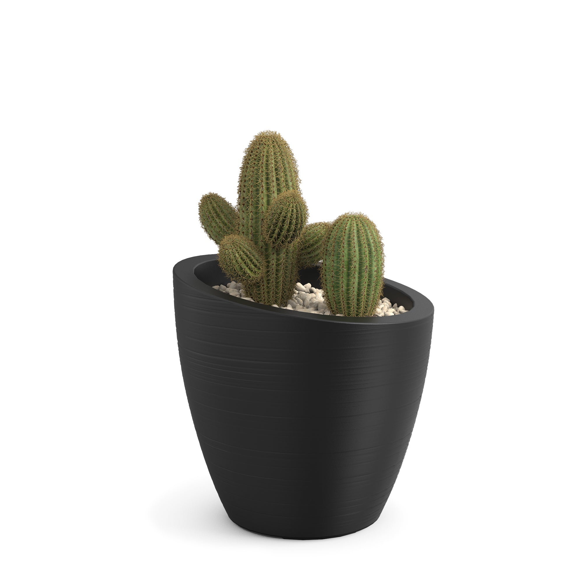 Mayne Modesto 20-Inch Round Indoor and Outdoor Planter