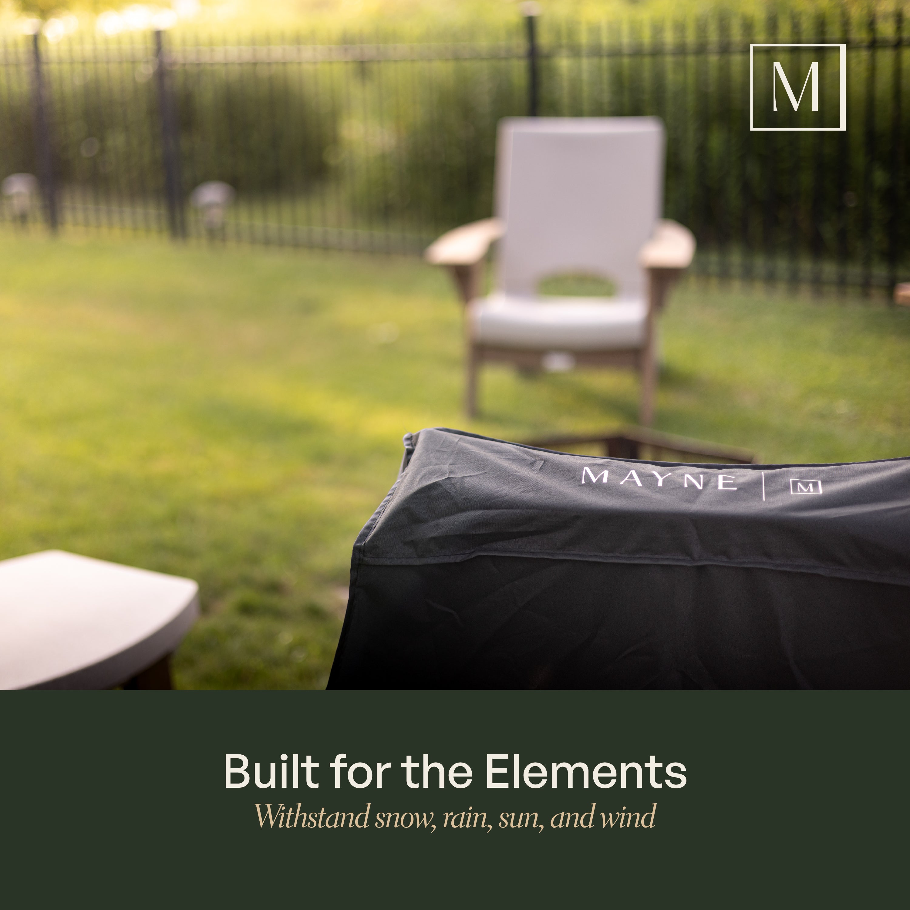 Mayne Mesa Patio Chair Cover – Weather-Resistant Outdoor Furniture Cover, Fits MESA Collection Chair