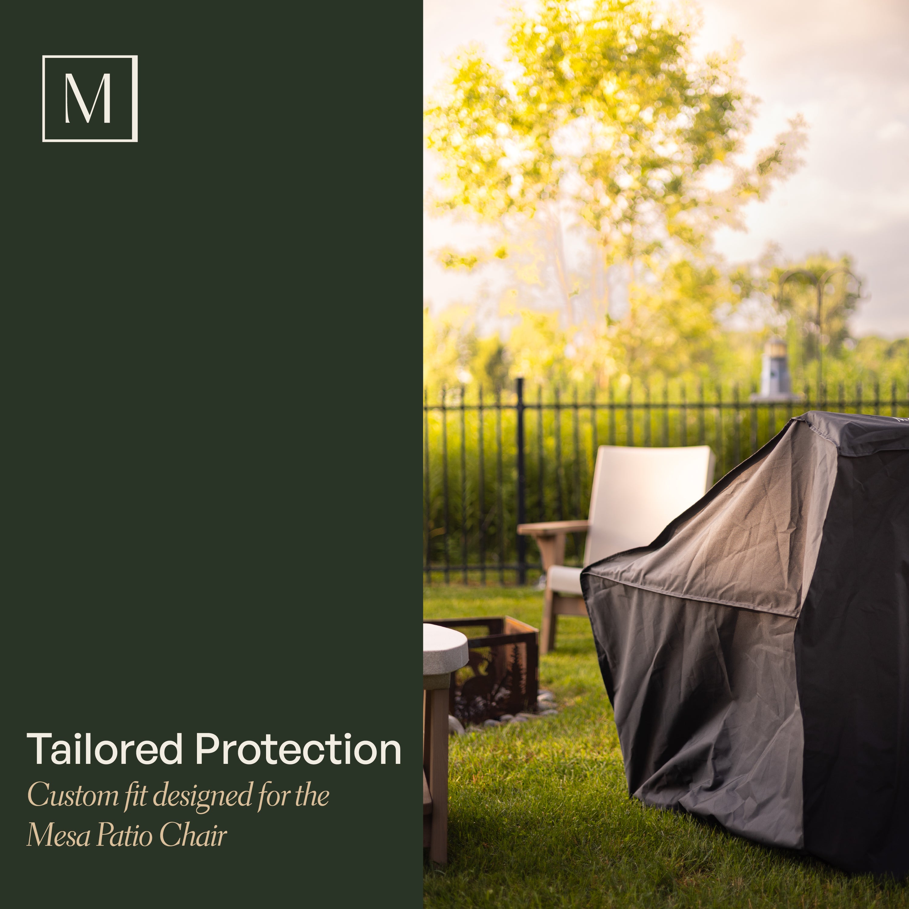 Mayne Mesa Patio Chair Cover – Weather-Resistant Outdoor Furniture Cover, Fits MESA Collection Chair