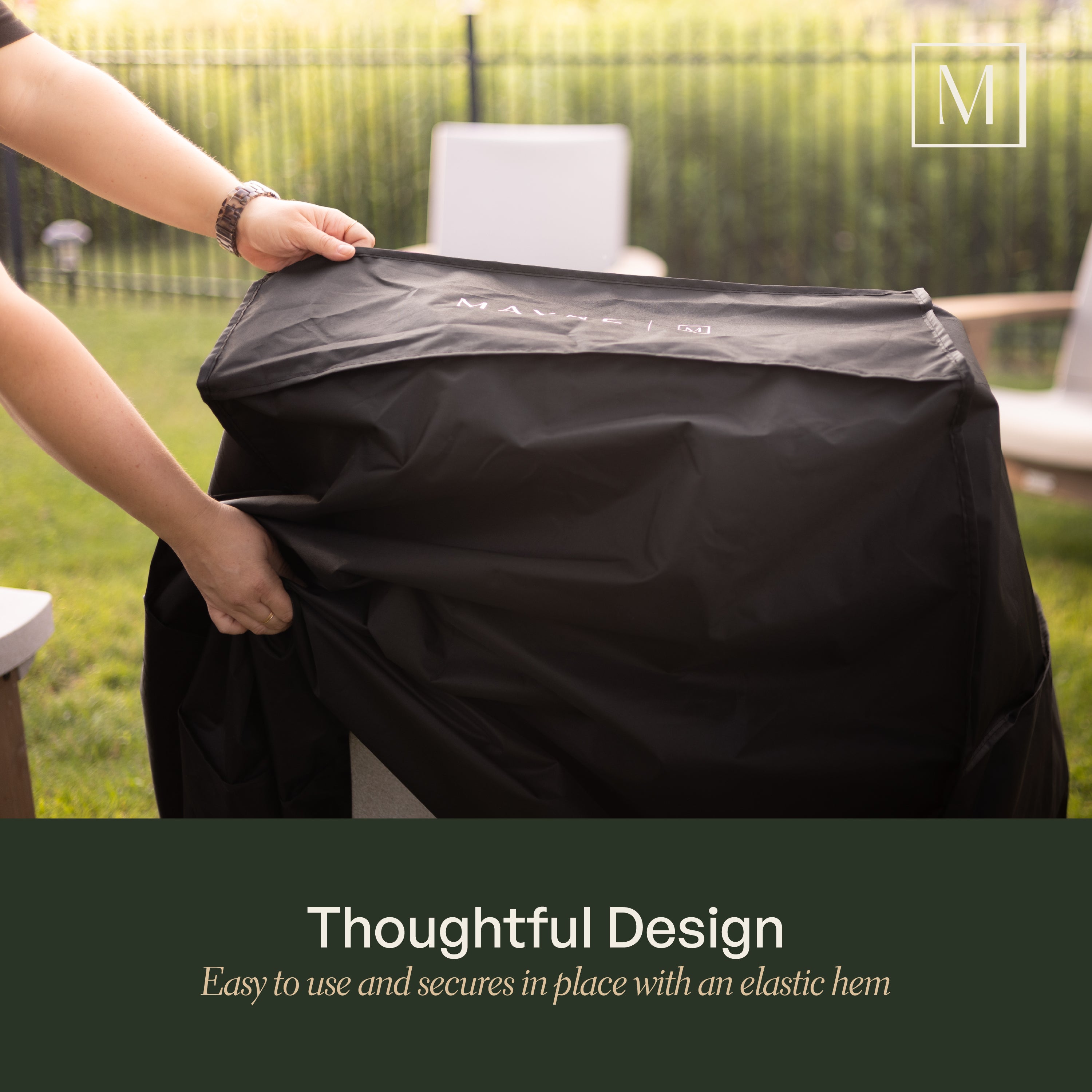Mayne Mesa Patio Chair Cover – Weather-Resistant Outdoor Furniture Cover, Fits MESA Collection Chair