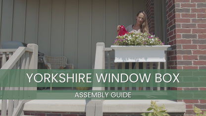 Yorkshire 4ft Window Box - White