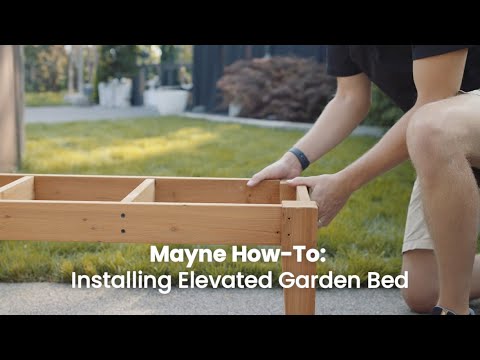 Mayne Fairfield 24in x 24in Elevated Garden Bed