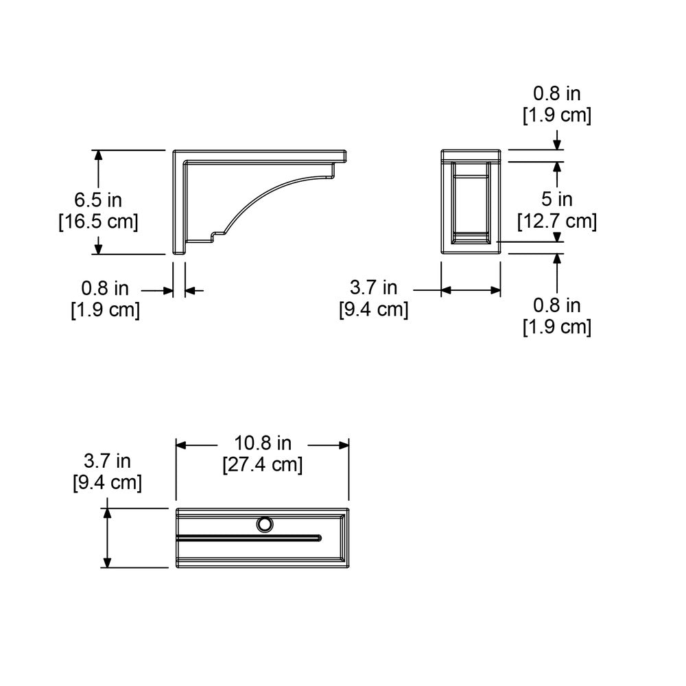 Mayne Fairfield Corbels (2-Pack)