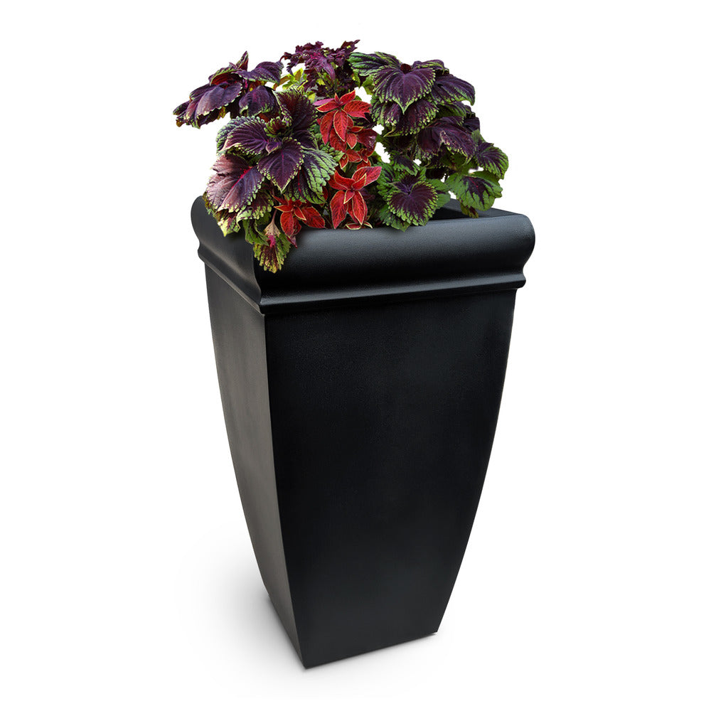 Mayne - Modesto 42in Tall Planter - Black