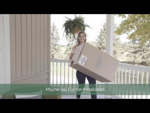 Mayne Wyndham 24in Tall Planter