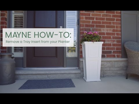 Mayne Cambridge 28in Tall Planter