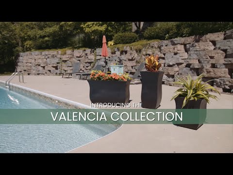 Mayne Valencia 16in Square Planter