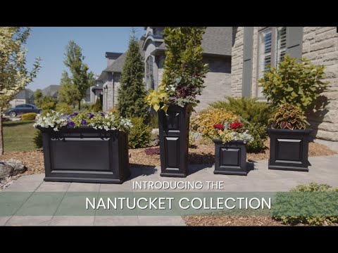 Mayne Nantucket 16in Square Planter