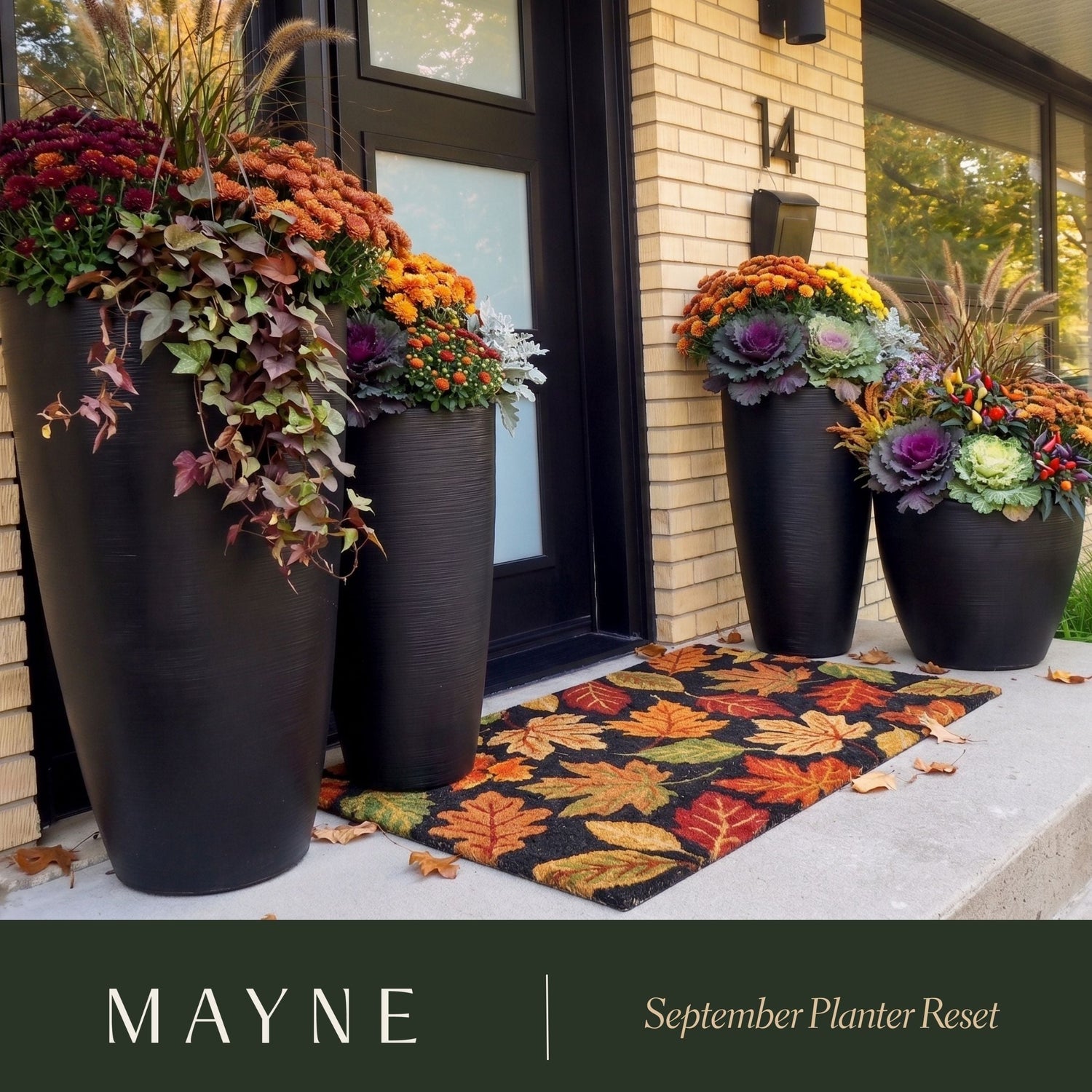 How to transition your outdoor space for Fall.