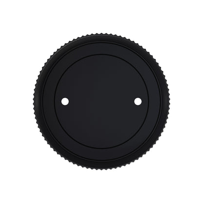 Mayne Serene Round Ribbed Planter with Drainage Hole