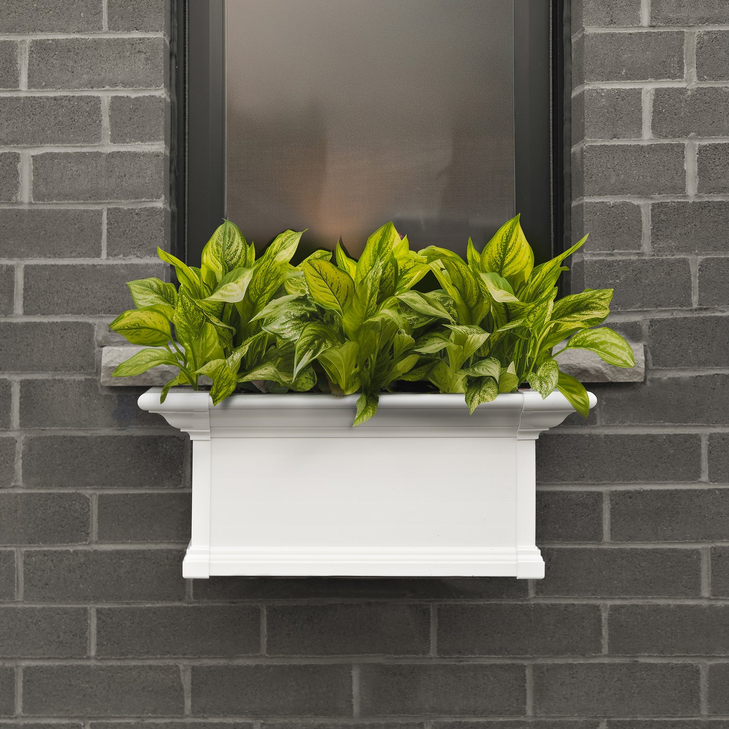 Yorkshire 2ft Window Box - White