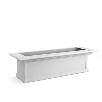 Yorkshire 3ft Window Box - White