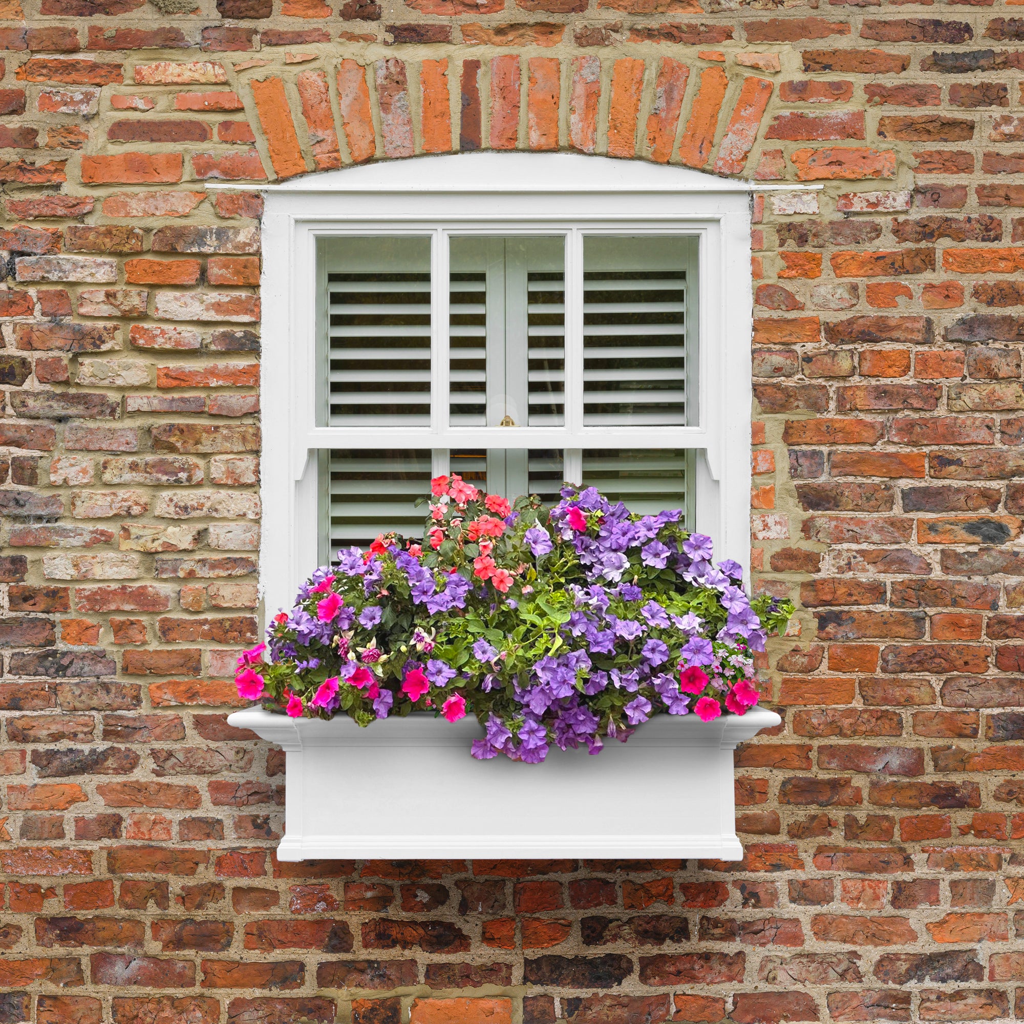 Yorkshire 3ft Window Box - White