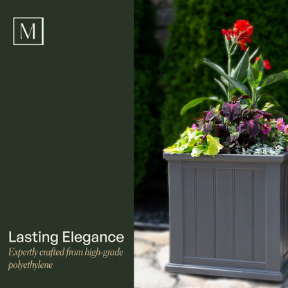 Mayne Cape Cod 20in Square Planter