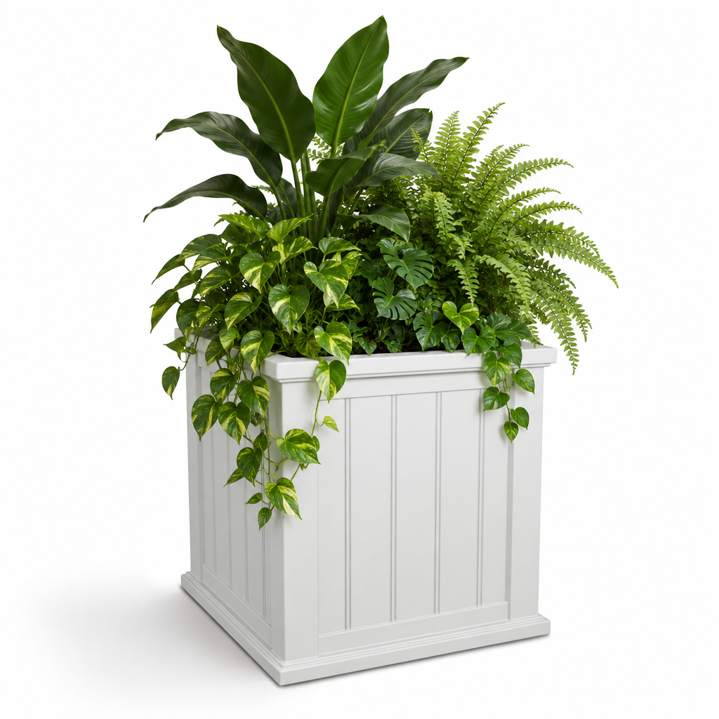 Mayne Cape Cod 20in Square Planter
