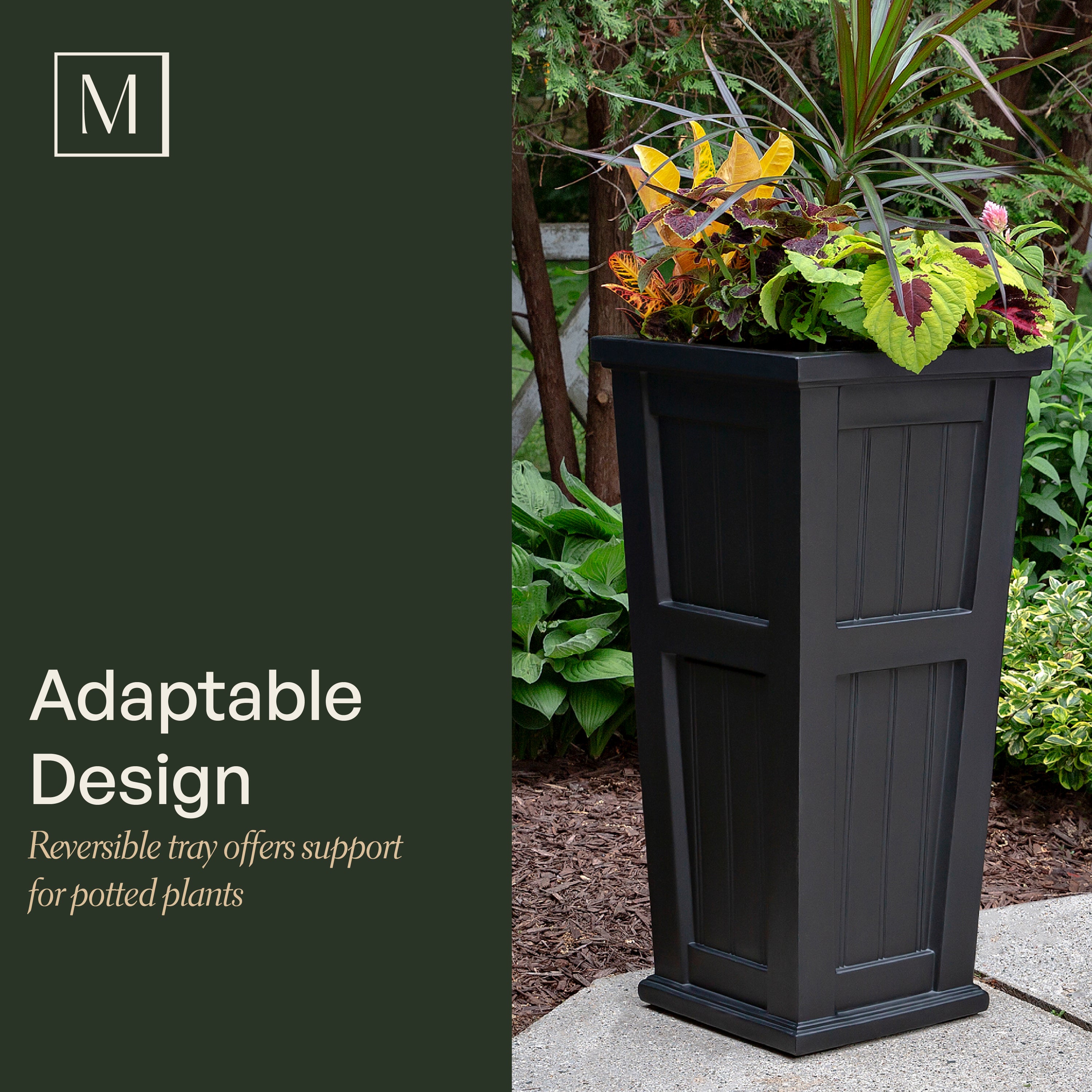 Mayne Cape Cod 32in Tall Planter