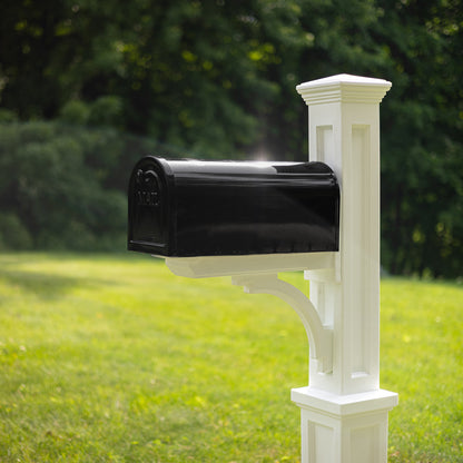 Mayne Newport Plus Single Arm Mail Post