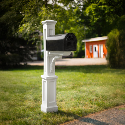 Mayne Newport Plus Single Arm Mail Post