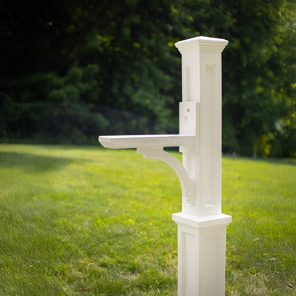 Mayne Newport Plus Single Arm Mail Post