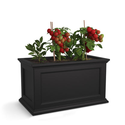 Mayne Fairfield 20x36-Inch Self-Watering Rectangle Planter