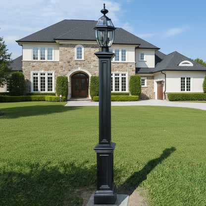 Mayne Signature Lamp Post with PVC Mount