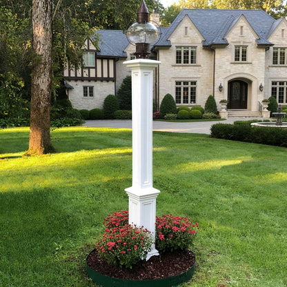 Mayne Signature Lamp Post with PVC Mount