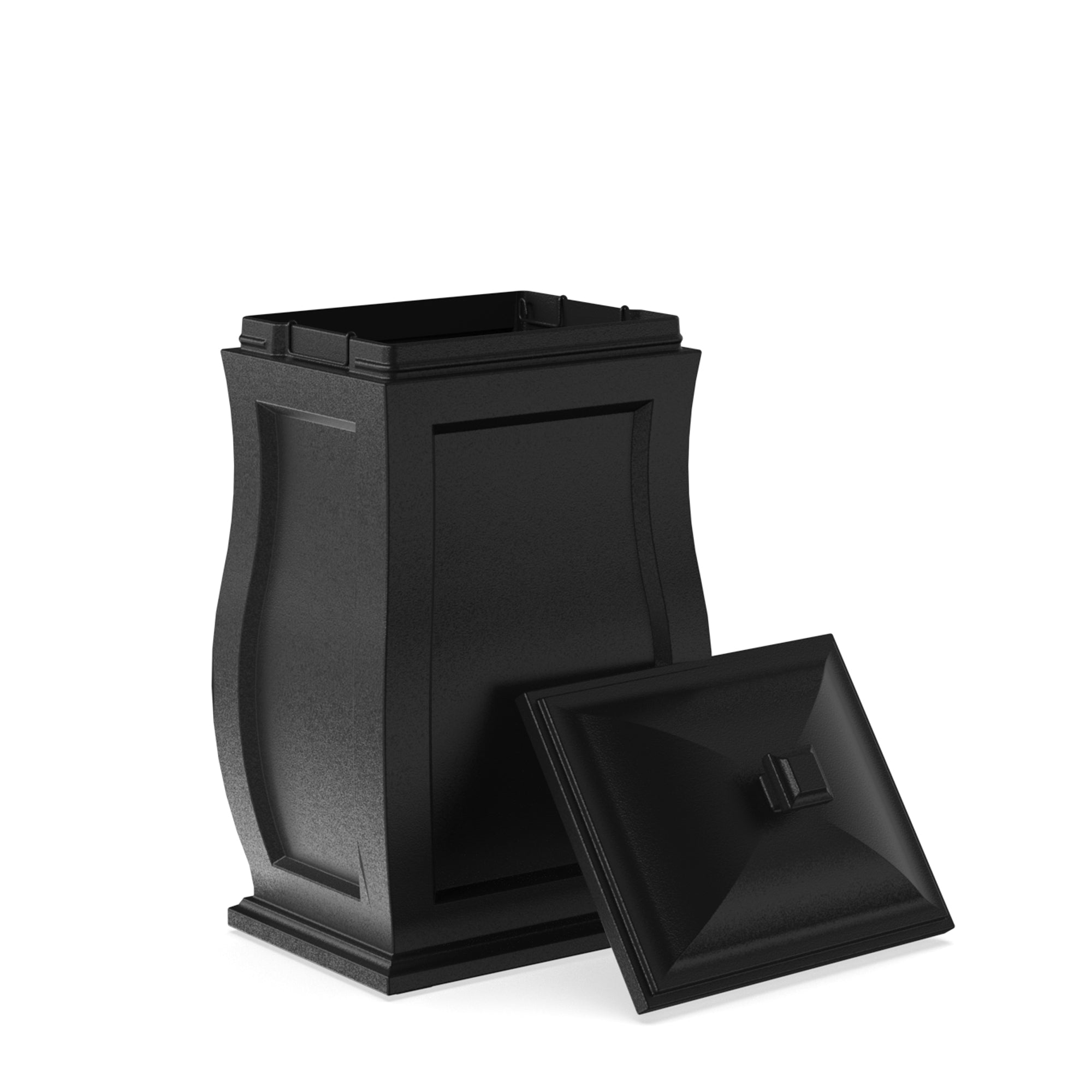 Mayne Mansfield Multi-Purpose Storage Bin - Includes Waste Bag Hooks