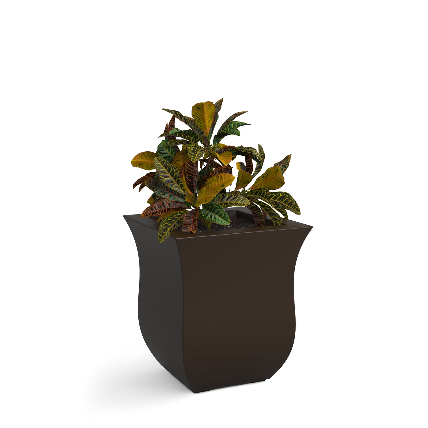 Mayne Valencia 16-Inch Indoor and Outdoor Square Planter