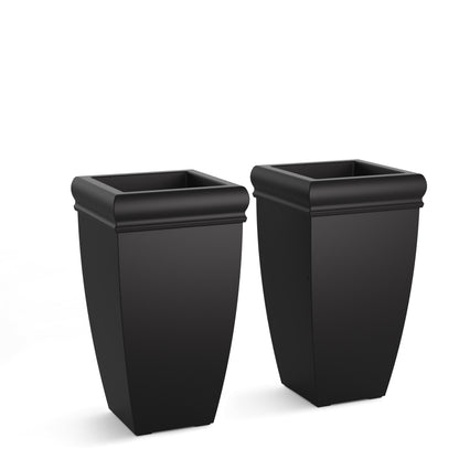 Chelsey 28in Tall Planter (2-pack)