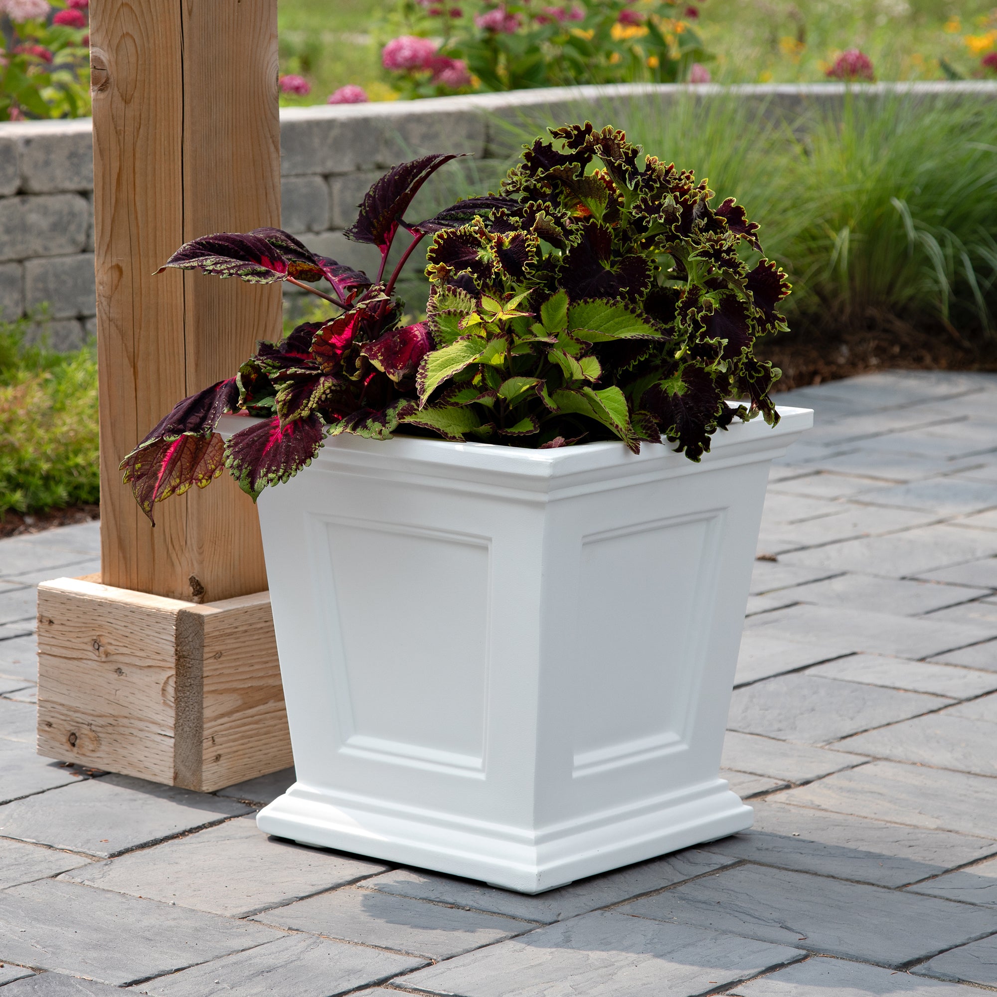 Fairfield 16in Square Planter