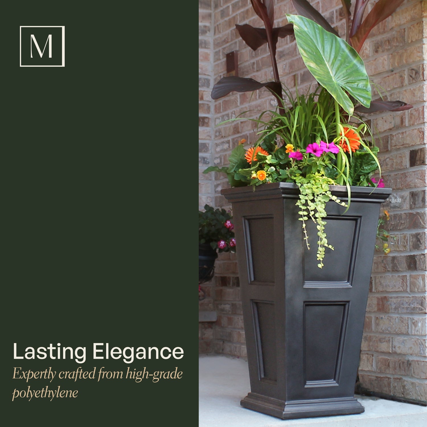 Mayne Fairfield 28in Tall Planter