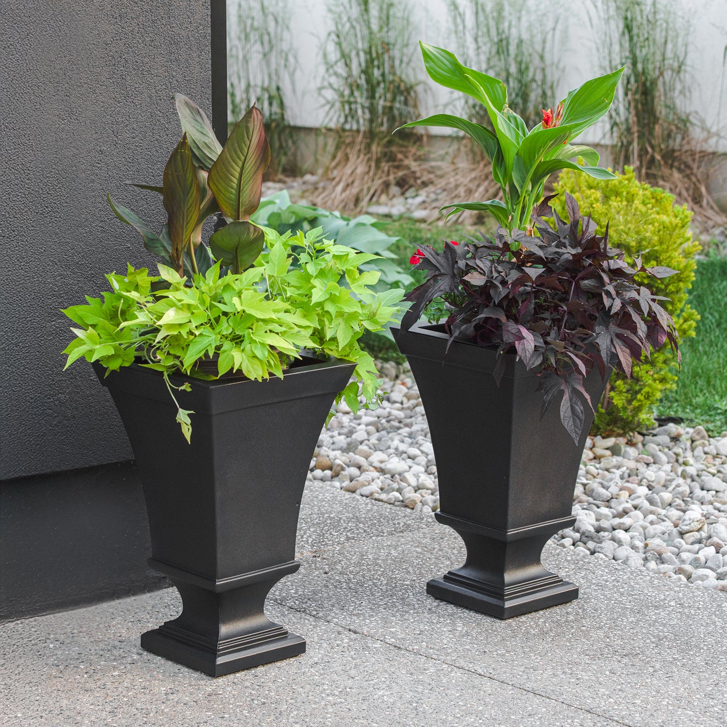 Mayne Vienna 25in Tall Urn Planter
