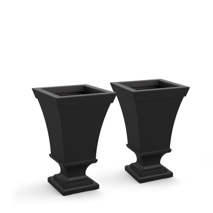 Mayne Vienna 25in Tall Urn Planter (2-Pack)