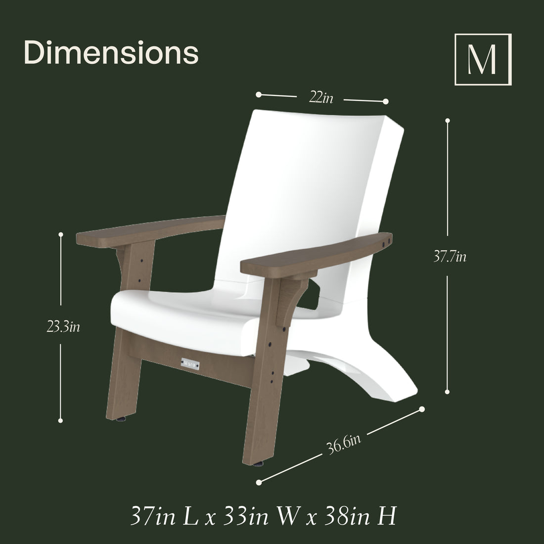 Mayne Mesa Patio Chair (Black)