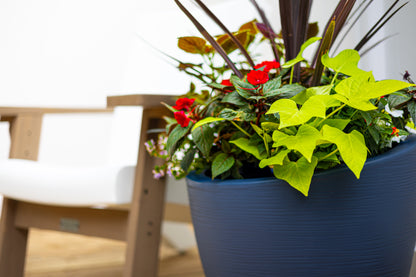 Mayne Modesto 20-Inch Round Indoor and Outdoor Planter