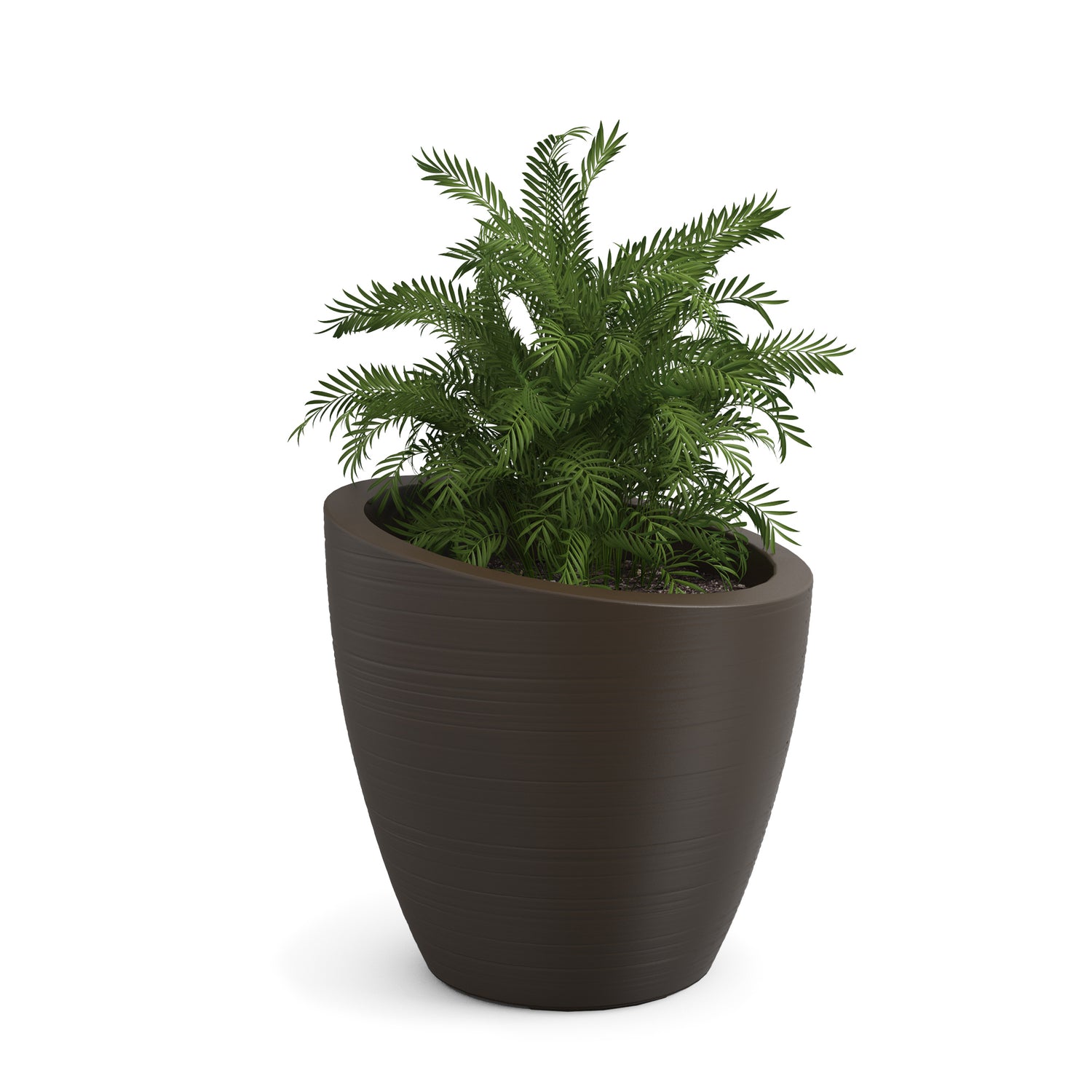 Mayne Modesto 20-Inch Round Indoor and Outdoor Planter