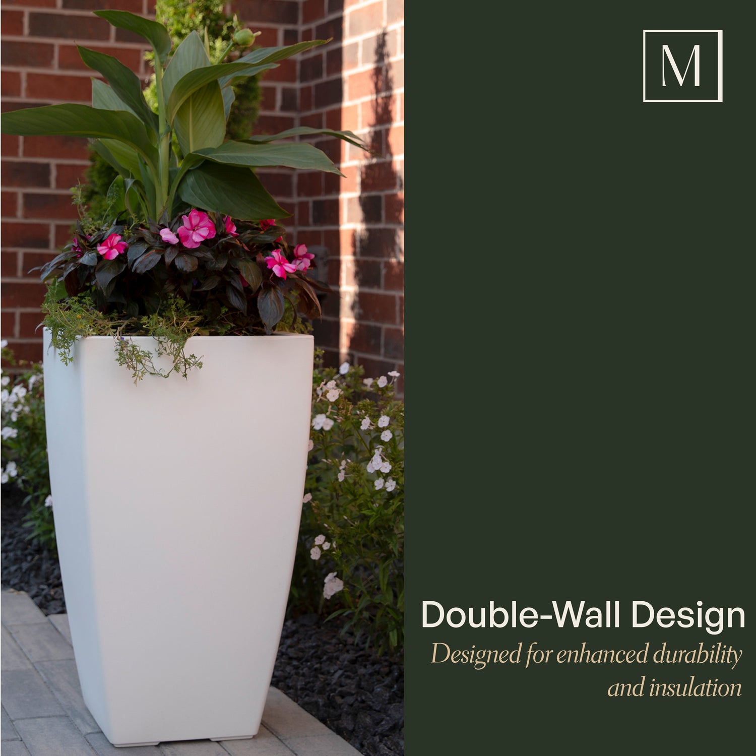Mayne Kobi 26in Tall Planter