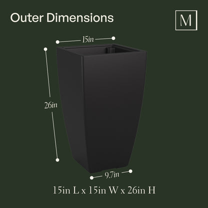 Mayne Kobi 26in Tall Planter