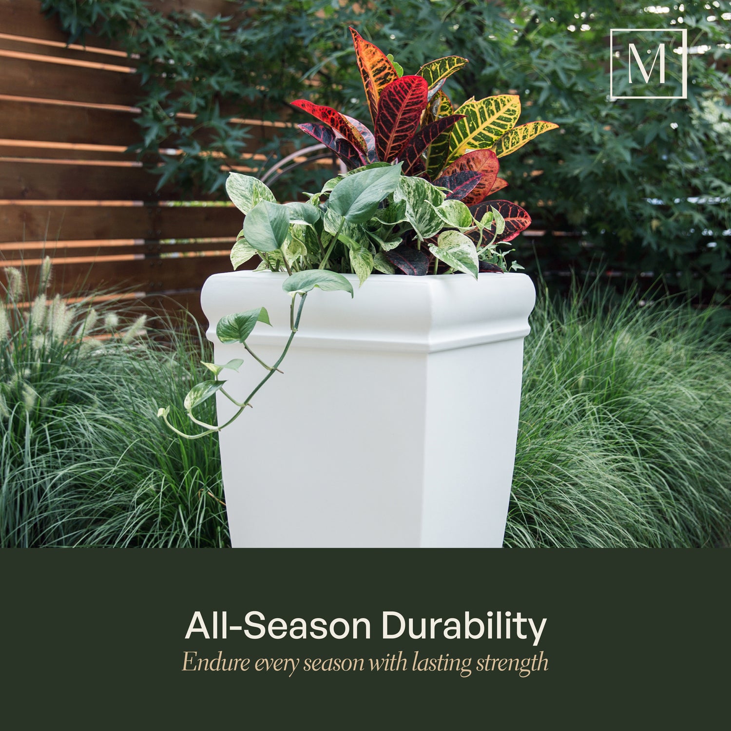 Chelsey 28in Tall Planter (2-pack)