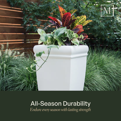 Chelsey 28in Tall Planter (2-pack)