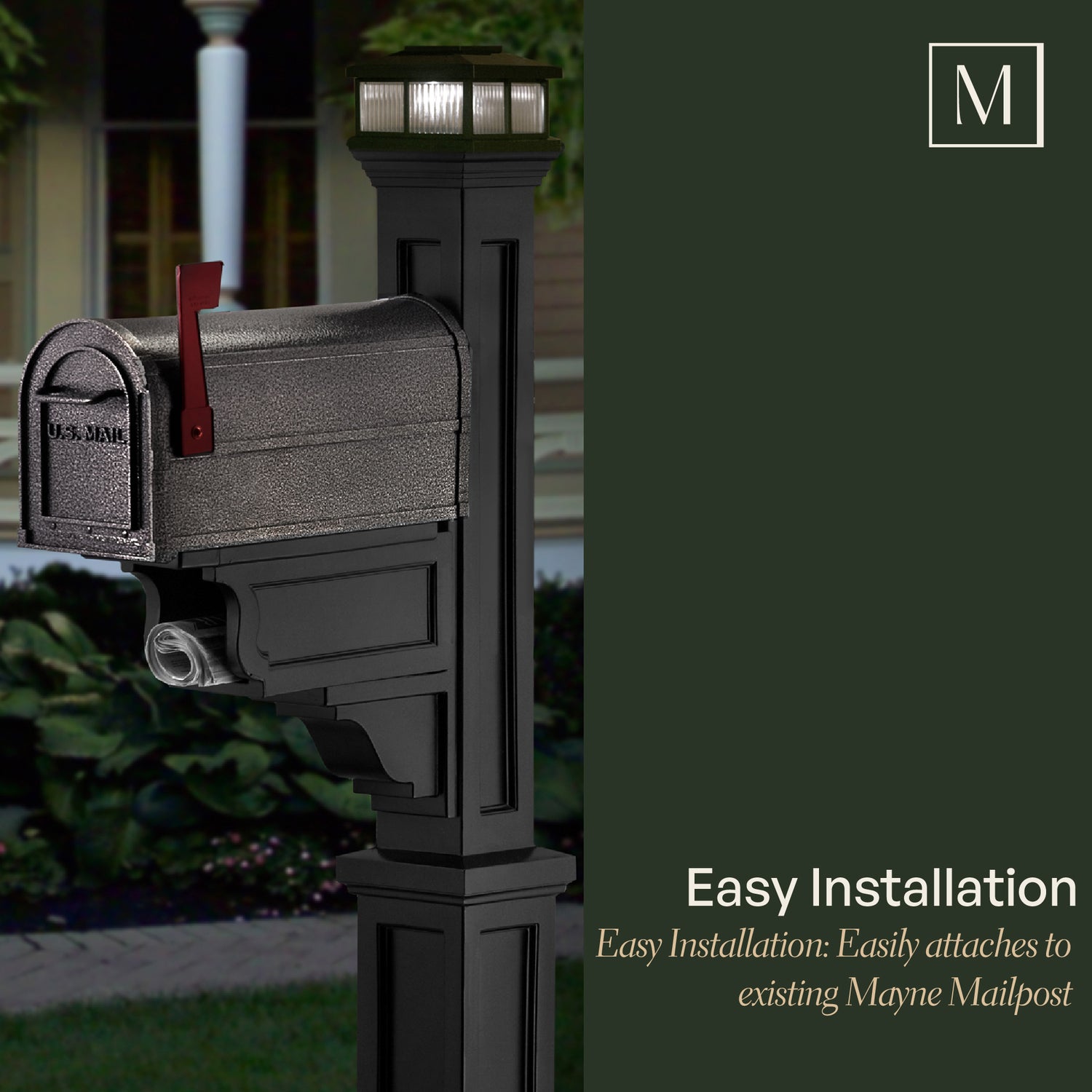 Mayne Solar Cap - Includes Rechargeable Battery