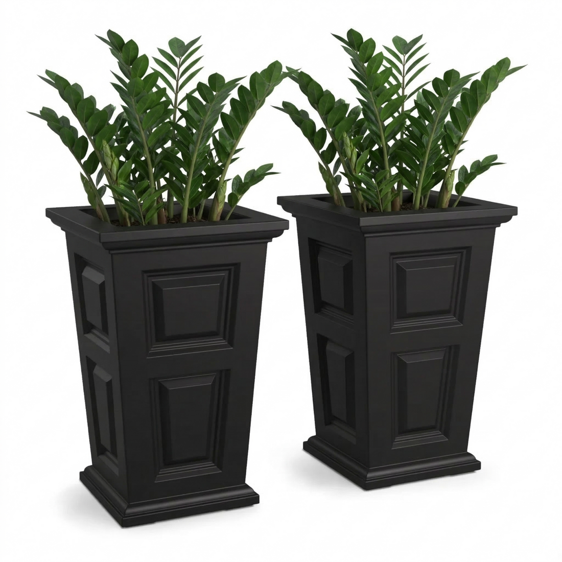 tall black pots for plants Wyndham Planter (2-Pack) – Mayne Inc