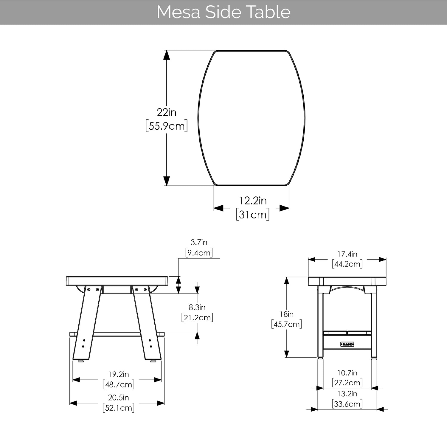 Mayne Mesa Patio Conversation Set